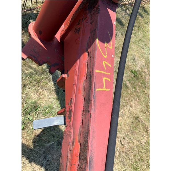 9 wheel side delivery rake