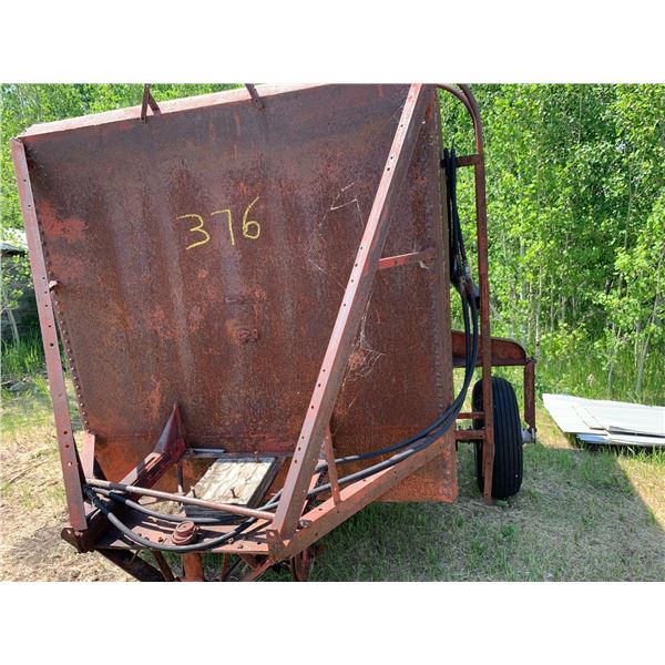 Grain hopper w/hyd hopper