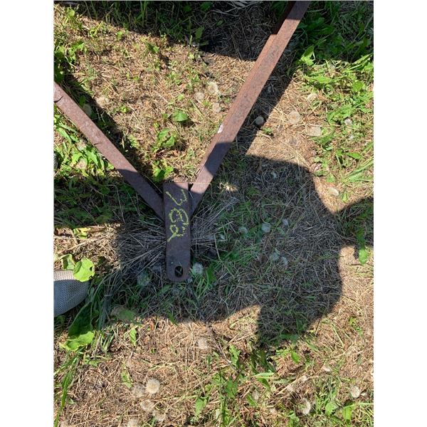 Tank and 2 wheel trailer