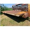Image 1 : 32ft Gooseneck flatdeck w/elec over hyd tilt