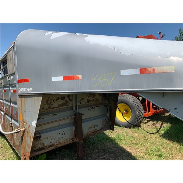 Goertzen cattle trailer