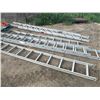 Image 3 : Aluminumm ladders - assorted