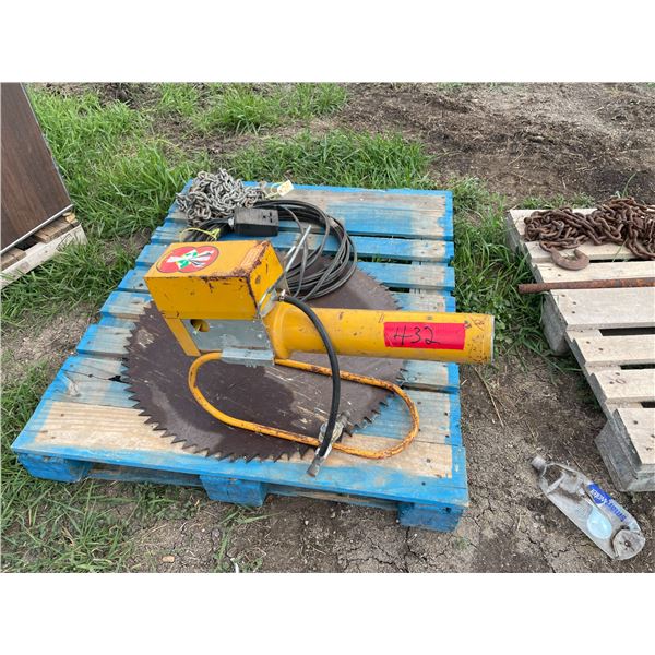 Banger/Mandrel blade/28ft chain