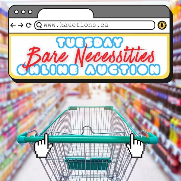 WELCOME TO THE TUESDAY NIGHT BARE NECESSITIES SALE