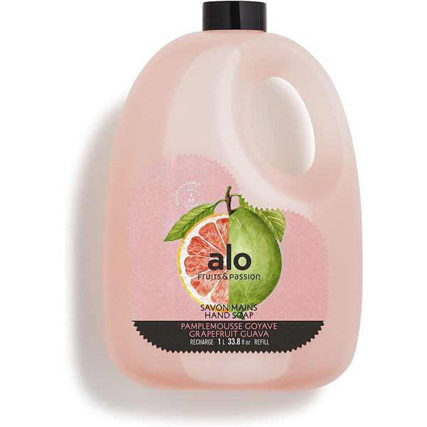 NEW BOTTLE OF ALO FRUIT & PASSION HAND SOAP