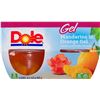 NEW LOT OF 5 PACKS OF DOLE MANDARIN FRUIT AND GEL