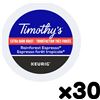 Image 2 : BOX OF 30 KEURIG TIMOTHY'S EXTRA DARK COFFEE PODS