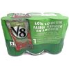 NEW 6 PACK OF V8 156ML PER CAN LOW SODIUM