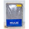 Image 1 : NEW MIULEE 2 PACK OF 52 X 90"  WINDOW CURTAINS