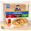 Image 1 : NEW CASE OF 60 QUAKER INSTANT OATMEAL FLAVOUR