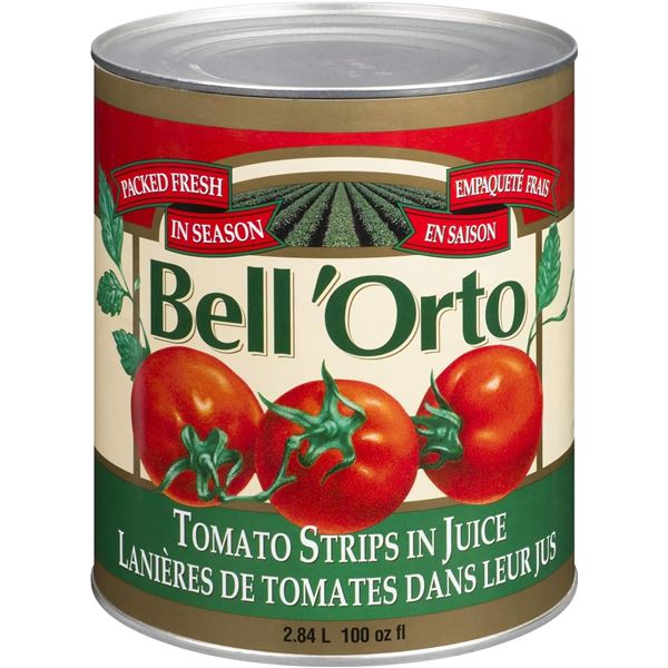 NEW CASE OF 6 CANS OF ( HEINZ ) BELL ' ORTO TOMATO