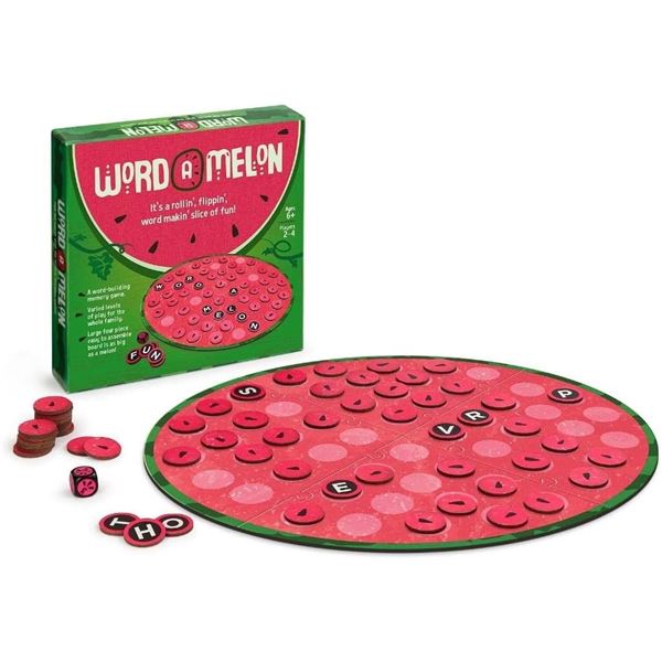 NEW WORD-A-MELON - ITS A WORD BUILDING MEMORY GAME