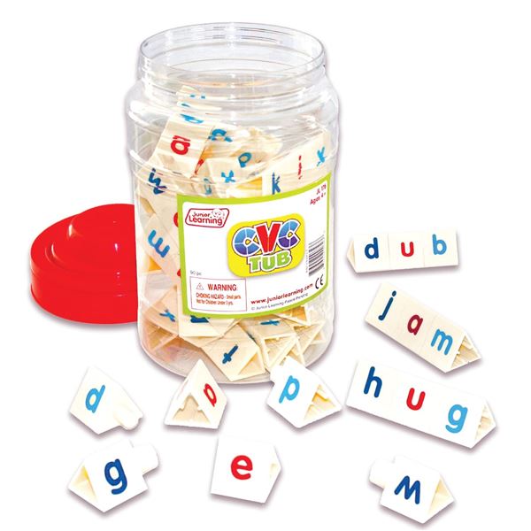 NEW JUNIOR LEARNING CVC TUB