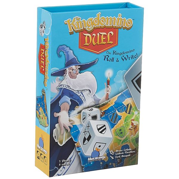 NEW KINGDOMINO DUEL ROLL & WRITE BOARD GAME