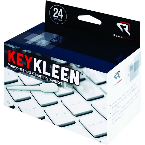 NEW 24 PACK OF KEY KLEEN PREMOISTENED CLEANING