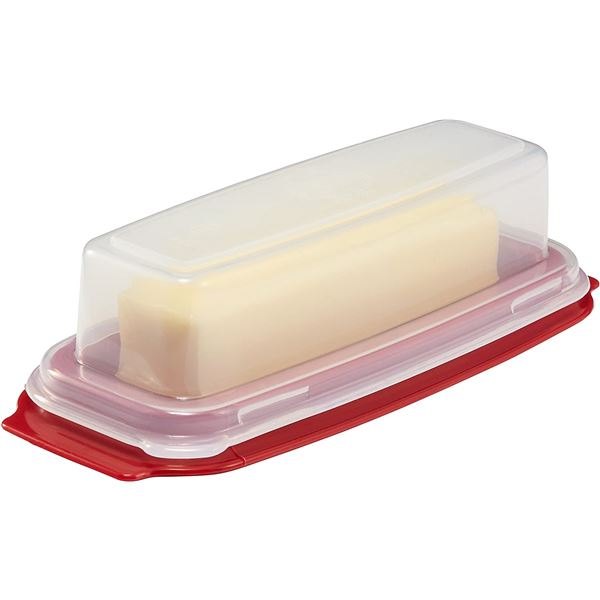 4 NEW RUBBERMAID BUTTER DISHES 3.130 X 7.78 X 2.06