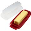 Image 2 : 4 NEW RUBBERMAID BUTTER DISHES 3.130 X 7.78 X 2.06