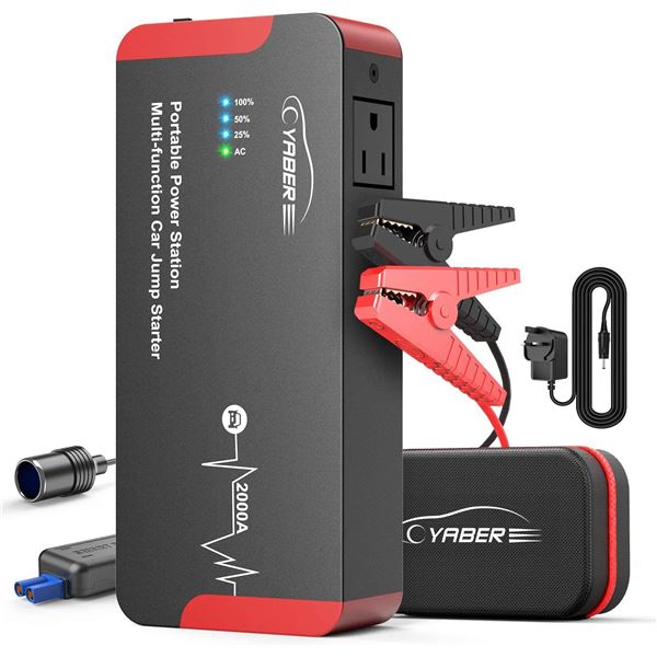 NEW YABER PORTABLE POWER STATION - MULTIFUNCTION