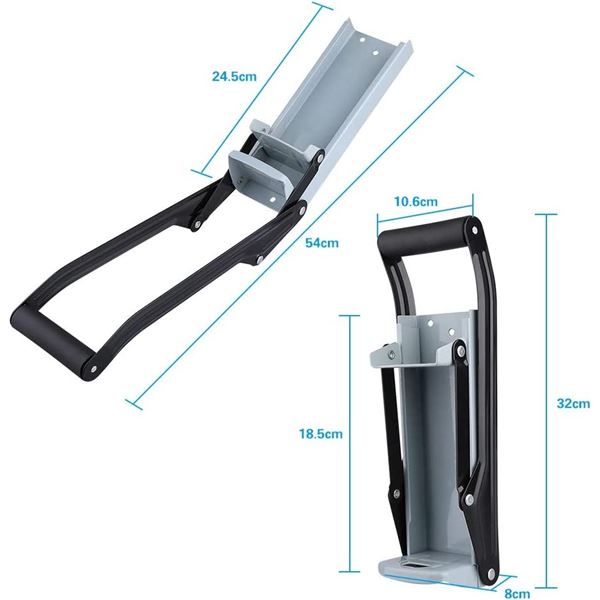 NEW HAND PULL WALL MOUNTED METAL CAN CRUSHER