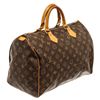 Image 2 : Louis Vuitton Brown Monogram Canvas Speedy 35 Handbag