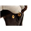 Image 3 : Hermes Brown Leather Gloves