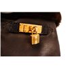 Image 5 : Hermes Brown Leather Gloves