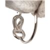 Image 7 : Cartier Agrafe 18k White Gold Diamond Ring