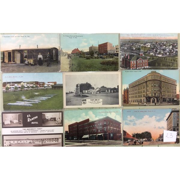 North Dakota Postcards 75+