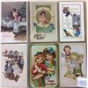 Image 8 : Holiday Greetings Postcards with Children Album 60 Cards