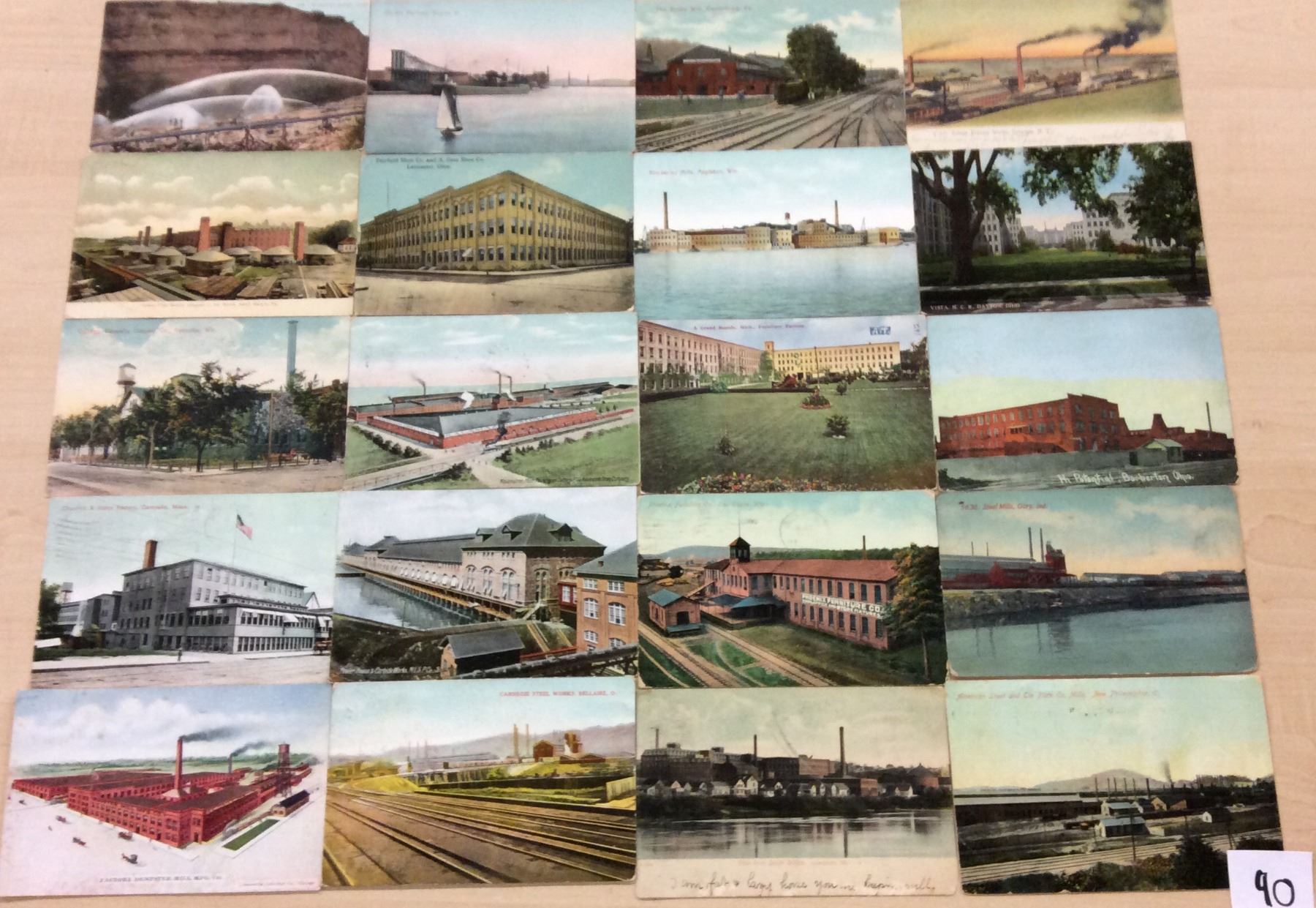 Industry - Factories 39 Postcards