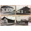 Image 2 : Real Photo Ohio Train Depot Station Postcards 20