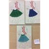 Image 1 : Hawaii - Novelty Hula Grass Skirts 3 Postcards