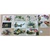 Image 1 : Full Silk Birthday Holiday Novelty Postcards 20