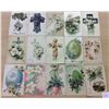 Image 2 : Full Silk Easter Holiday Novelty Postcards 27