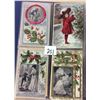 Image 3 : Holiday Greeting Album Almost All Show Women or Kids Approx. 275 Postcards