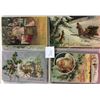 Image 3 : Santa Claus Non Red Robe Postcard Album of 24