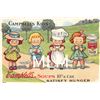 Image 7 : 4 Campbell's Soups Kid Advertising Postcard Set of 4