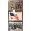 Image 2 : Patriotic Holiday Greeting Album 50 Postcards