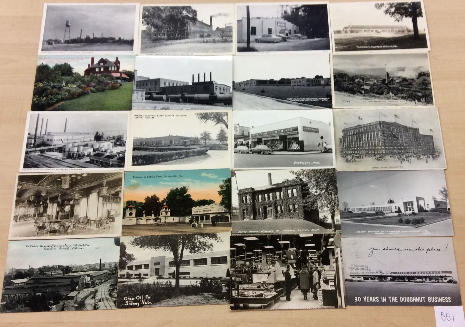 Business - Factories Approx. 90 Postcards - Mary L. Martin Ltd