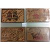Image 2 : Novelty - Antique Leather Postcards Album 50+