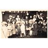 Image 1 : Real Photo Halloween Classroom Witches in Back Postcard
