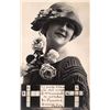Image 8 : Group of 18 & Wrapper Real Photo Children -Women Crossword Postcards