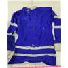Image 6 : Vintage Toronto Maple Leafs Sweater, Socks and Toque - very worn, holey in places