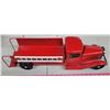 Image 1 : Enchant Fire Dept. Red Toy Truck with Wood Ladders