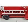 Image 3 : Enchant Fire Dept. Red Toy Truck with Wood Ladders