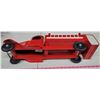 Image 5 : Enchant Fire Dept. Red Toy Truck with Wood Ladders