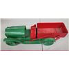 Image 1 : Vintage Red&Green Manual Dumptruck