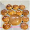 Image 1 : Lot of Wooden Bowls