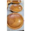 Image 2 : Lot of Wooden Bowls