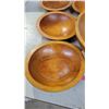 Image 5 : Lot of Wooden Bowls